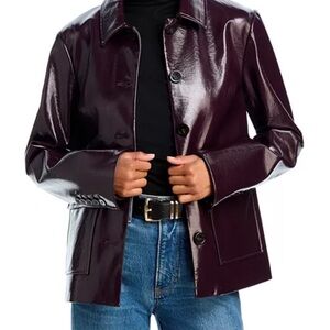 Veronica Beard Essex Dickey Jacket in Plum